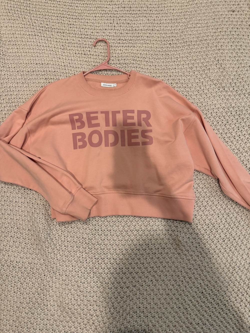 BETTER BODIES Pink Sweater